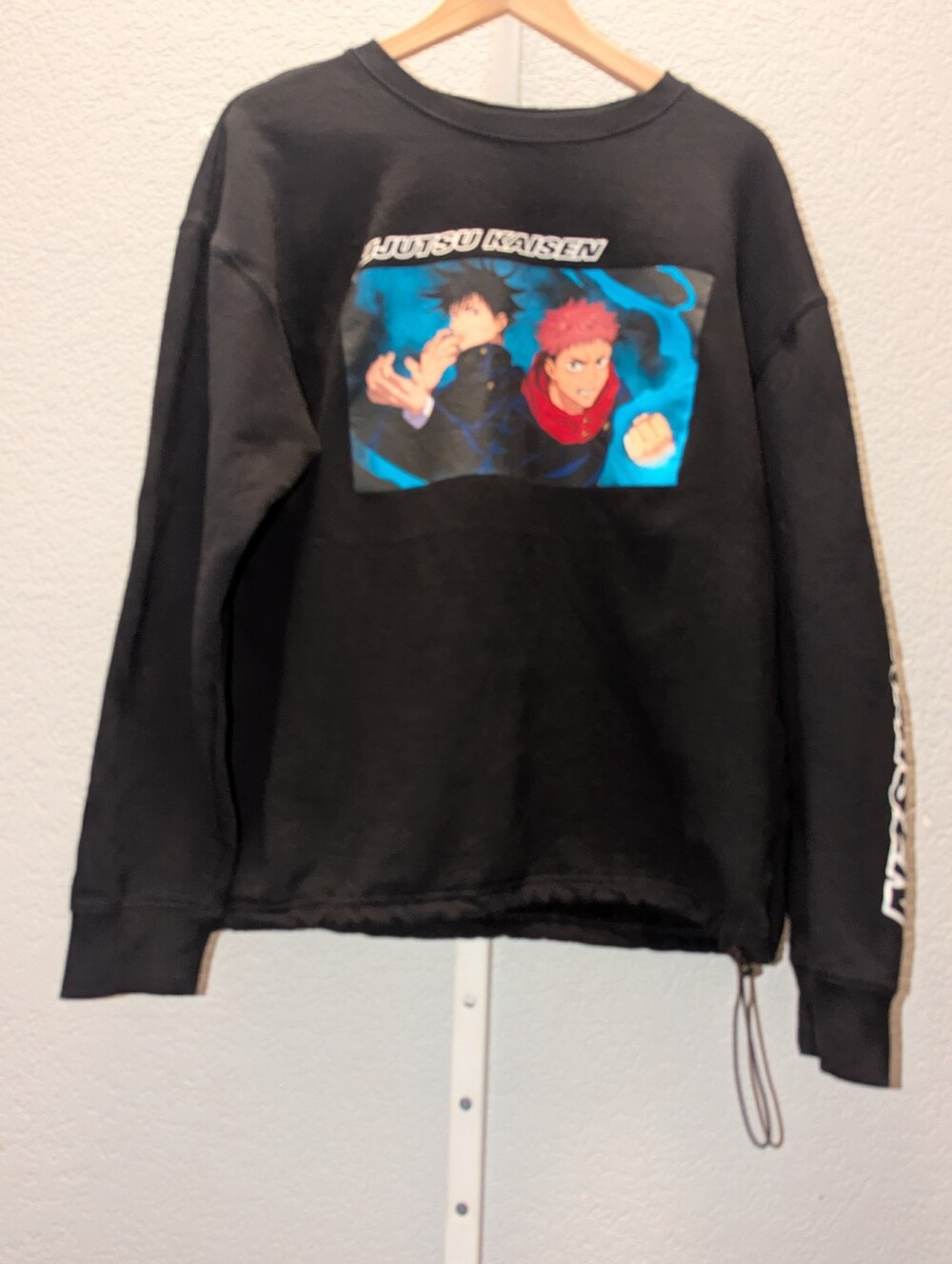 Jujutsu Kaisen Cinch Waist Sweatshirt BoxLunch Exclusive  XL